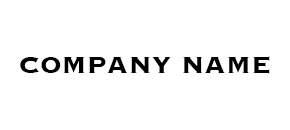Example of a corporate font style