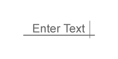 step1: enter text