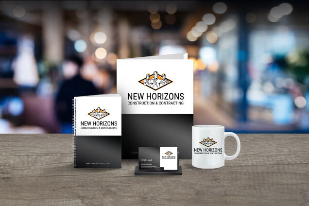 Logo design featured on promotional products