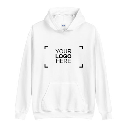 Personalized custom hoodie front design with logo design